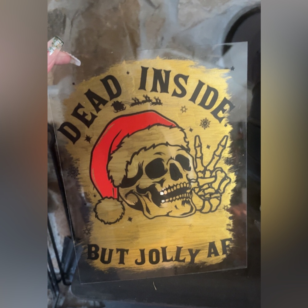 Acrylic sign